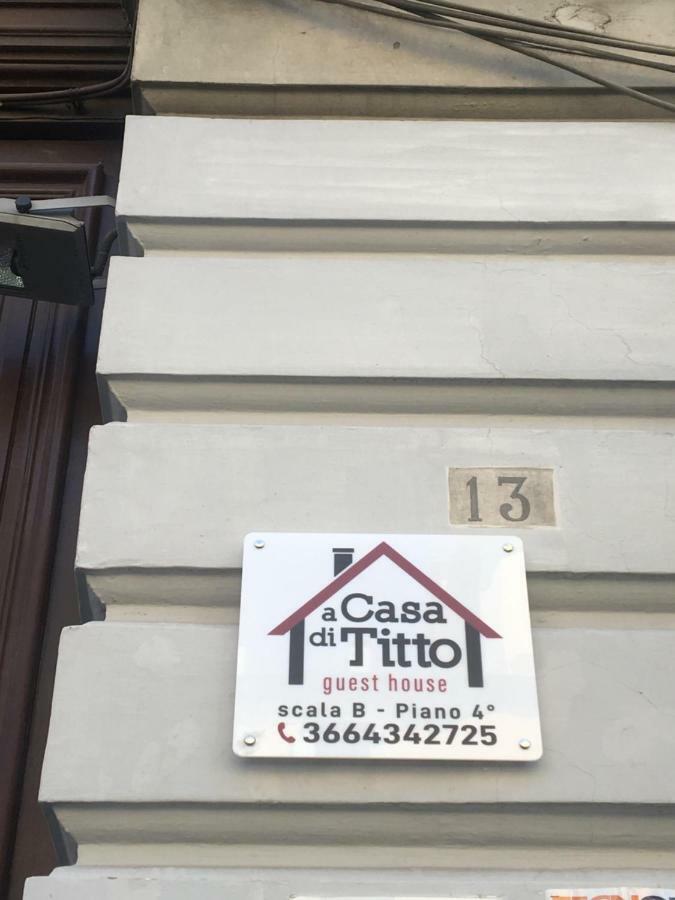 A Casa Di Titto Guest House Napoli Exterior foto